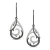 Thumbnail Image 0 of Enchanted Disney Villains Maleficent 1/5 CT. T.W. Diamond Thorn Drop Earrings in Sterling Silver with Black Rhodium