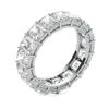 Thumbnail Image 1 of 7 CT. T.W. Radiant-Cut Diamond Eternity Band in Platinum (G/VS2)