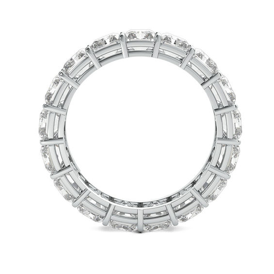 7 CT. T.w. Radiant-Cut Diamond Eternity Band in Platinum (G/Vs2)