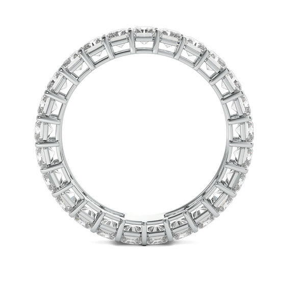 4 CT. T.w. Radiant-Cut Diamond Eternity Band in Platinum (G/Vs2)