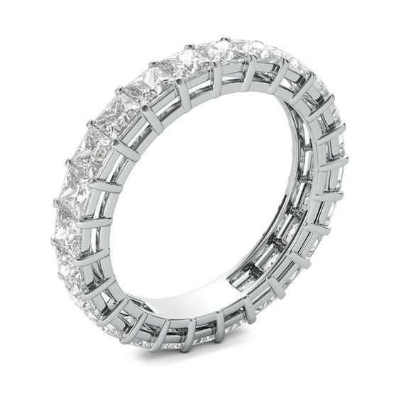 3 CT. T.w. Princess-Cut Diamond Eternity Band in Platinum (I/Vs2)