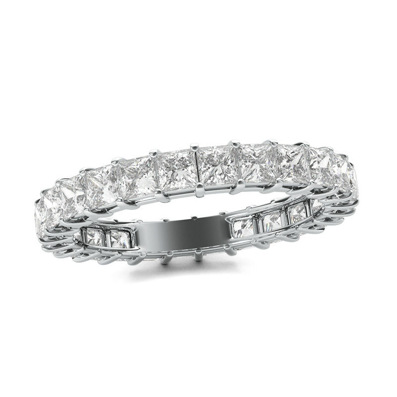 Main Image 1 of 2 CT. T.W. Princess-Cut Diamond Eternity Band in Platinum (I/VS2)