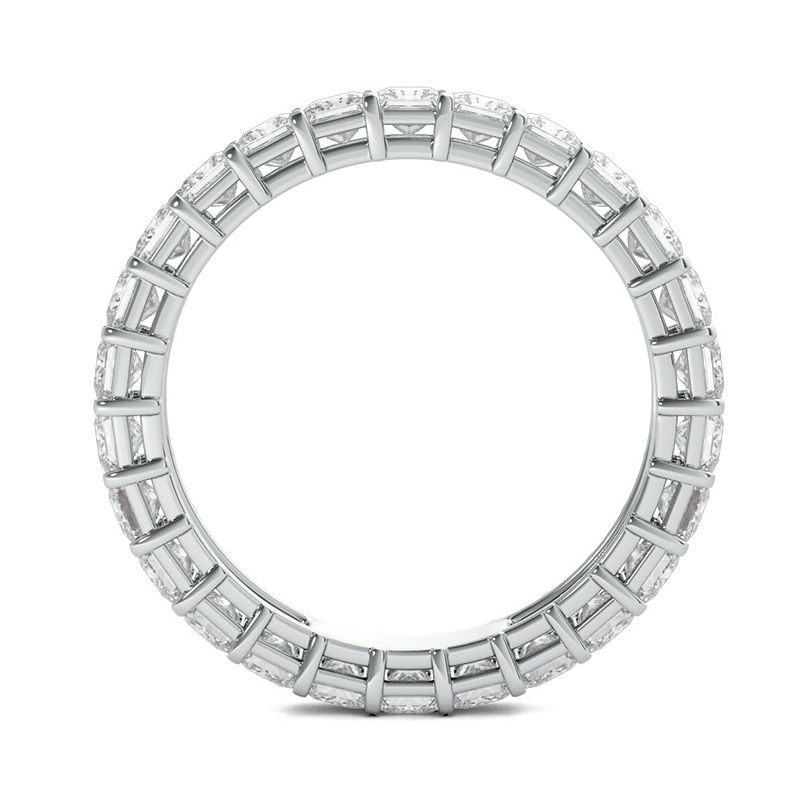 Main Image 3 of 2 CT. T.W. Princess-Cut Diamond Eternity Band in Platinum (I/VS2)