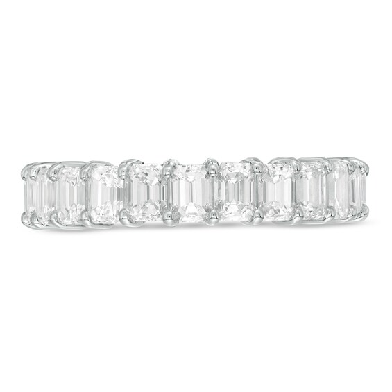 4 CT. T.w. Emerald-Cut Diamond Eternity Band in Platinum (I/Vs2)