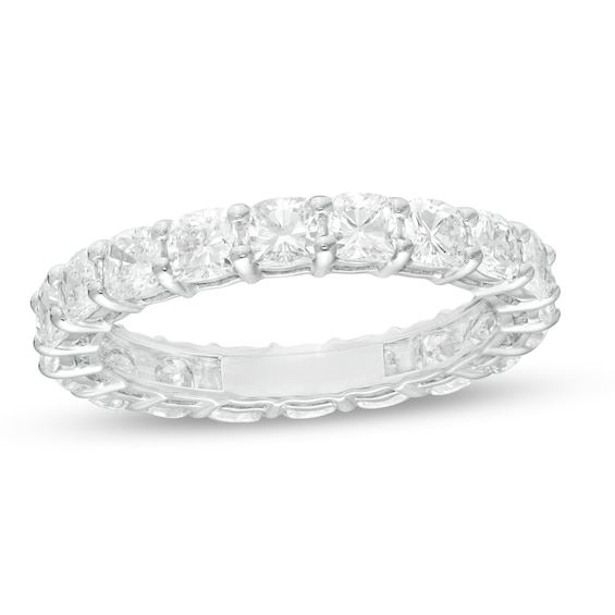 3 CT. T.w. Cushion-Cut Diamond Eternity Band in Platinum (G/Vs2)