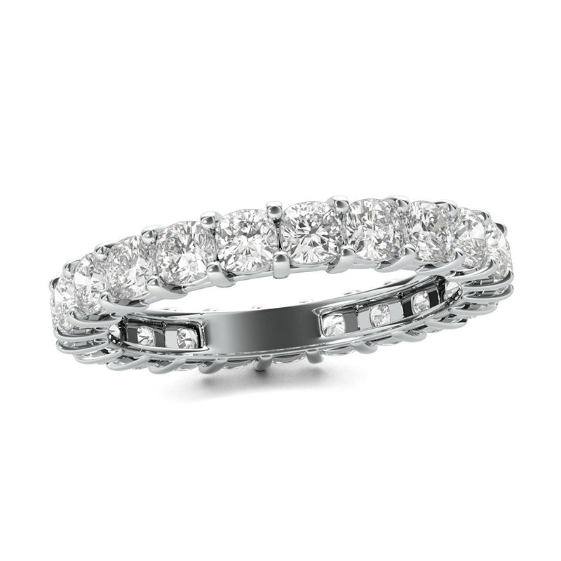 2-1/2 CT. T.W. Cushion-Cut Diamond Eternity Band in Platinum (G/VS2)