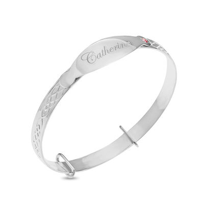 Bangle Bracelet Personalized Name Mother's Day Birthday Gifts Jewelry Catherine v01 