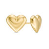 Thumbnail Image 0 of Puffed Heart Stud Earrings in 14K Gold