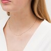 Thumbnail Image 2 of Made in Italy 0.7mm Box Chain Necklace in 10K White Gold - 16"