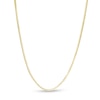Thumbnail Image 1 of Made in Italy 0.7mm Box Chain Necklace in 10K Gold - 18"