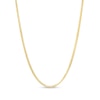 Thumbnail Image 1 of Made in Italy 0.85mm Wheat Chain Necklace in 10K Gold - 20"