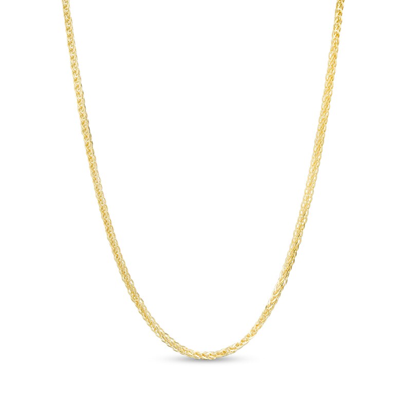 Made in Italy 0.85mm Wheat Chain Necklace in 10K Gold - 20"