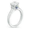 Thumbnail Image 1 of Vera Wang Love Collection 2-1/8 CT. T.W. Certified Diamond Engagement Ring in 14K White Gold (I/SI2)