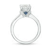 Thumbnail Image 2 of Vera Wang Love Collection 2-1/8 CT. T.W. Certified Diamond Engagement Ring in 14K White Gold (I/SI2)