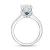 Thumbnail Image 3 of Vera Wang Love Collection 2-1/8 CT. T.W. Certified Diamond Engagement Ring in 14K White Gold (I/SI2)