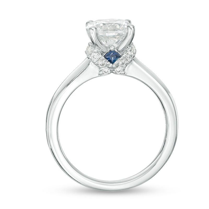 Vera Wang Love Collection 2-1/8 CT. T.W. Certified Diamond Engagement ...