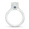 Thumbnail Image 3 of Vera Wang Love Collection 2-1/6 CT. T.W. Certified Princess-Cut Diamond Engagement Ring in 14K White Gold (I/SI2)