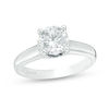 Thumbnail Image 0 of Vera Wang Love Collection 1-5/8 CT. T.W. Certified Diamond Engagement Ring in 14K White Gold (I/SI2)