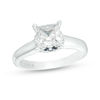 Thumbnail Image 1 of Vera Wang Love Collection 1-5/8 CT. T.W. Certified Princess-Cut Diamond Engagement Ring in 14K White Gold (I/SI2)