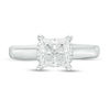 Thumbnail Image 4 of Vera Wang Love Collection 1-5/8 CT. T.W. Certified Princess-Cut Diamond Engagement Ring in 14K White Gold (I/SI2)