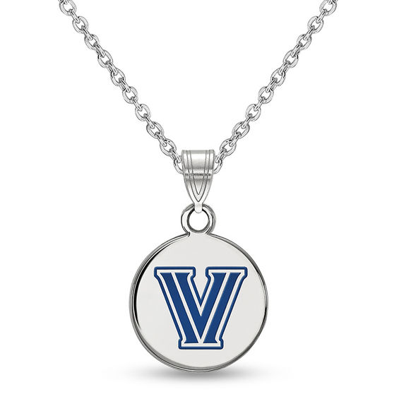 Jewel Tie 925 Sterling Silver University of Wisconsin Small Pendant with Necklace