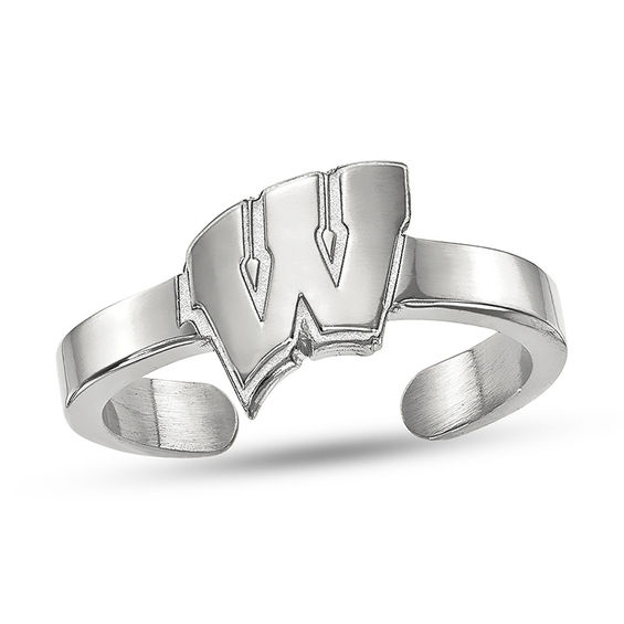 Sterling Silver Washington State Toe Ring by LogoArt