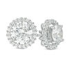 Thumbnail Image 1 of 5/8 CT. T.W. Diamond Frame Earring Jackets in 14K White Gold