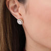 Thumbnail Image 2 of 5/8 CT. T.W. Diamond Frame Earring Jackets in 14K Gold