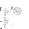 Thumbnail Image 4 of 5/8 CT. T.W. Diamond Frame Earring Jackets in 14K Gold