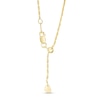 Thumbnail Image 2 of Made in Italy 1.2mm Adjustable Rope Chain Necklace in 14K Gold - 22"
