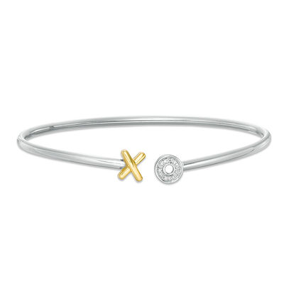 10k xo bracelet