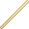 Thumbnail Image 1 of 1/15 CT. T.W. Diamond Double Strand Bracelet in Sterling Silver with 14K Gold Plate - 7.25&quot;
