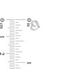 Thumbnail Image 2 of Diamond Accent Loop Heart Stud Earrings in 10K White Gold