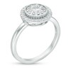 Thumbnail Image 2 of 1/2 CT. T.W. Diamond Double Frame Ring in 10K White Gold