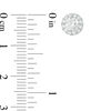 Thumbnail Image 2 of 1 CT. T.W. Diamond Raised Frame Stud Earrings in 14K White Gold