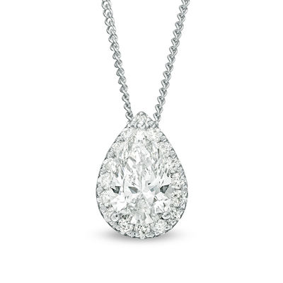 Pear Shaped Diamond Solitaire Necklace Flash Sales, UP TO 60% OFF 