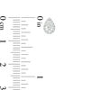 Thumbnail Image 3 of 1/2 CT. T.W. Certified Pear-Shaped Diamond Frame Stud Earrings in 14K White Gold (I/SI2)