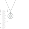 Thumbnail Image 3 of Unstoppable Love™ 1/15 CT. T.W. Diamond Compass Pendant in Sterling Silver