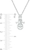 Thumbnail Image 3 of Unstoppable Love™ Diamond Accent Snowman Outline Pendant in Sterling Silver