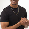 Thumbnail Image 3 of 3.8mm Diamond-Cut Rope Chain Necklace in 14K Gold - 24"