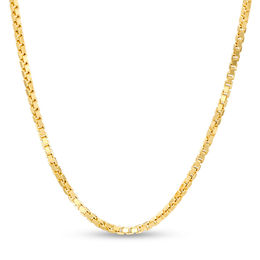 2.5mm Box Chain Necklace in 14K Gold - 20&quot;