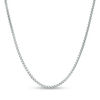 Thumbnail Image 0 of 2.4mm Round Box Chain Necklace in 14K White Gold - 20"
