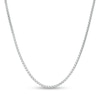 Thumbnail Image 0 of 2.4mm Round Box Chain Necklace in 14K White Gold - 20"