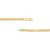 Thumbnail Image 3 of 3.4mm Round Box Chain Necklace in Hollow 14K Gold - 22"