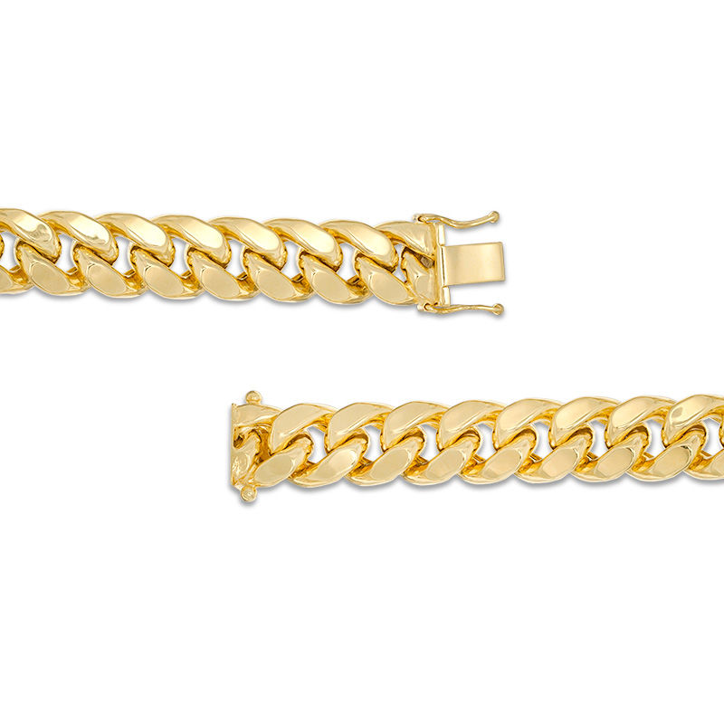 Zales Men's 14K Gold Curb Chain Necklace