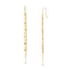 Thumbnail Image 1 of Made in Italy Multi-Strand Valentino Chain Drop Earrings in 14K Gold