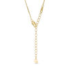 Thumbnail Image 2 of Made in Italy Curved Bar Multi-Strand Necklace in 14K Gold - 20"