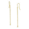 Thumbnail Image 1 of Made in Italy Diamond-Cut Beaded Drop Earrings in 14K Gold