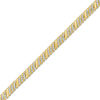 Thumbnail Image 1 of 1 CT. T.W. Diamond Slant Link Bracelet in 10K Gold - 7.25"