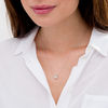 Thumbnail Image 2 of 1/20 CT. T.W. Diamond Frame Pendant in Sterling Silver